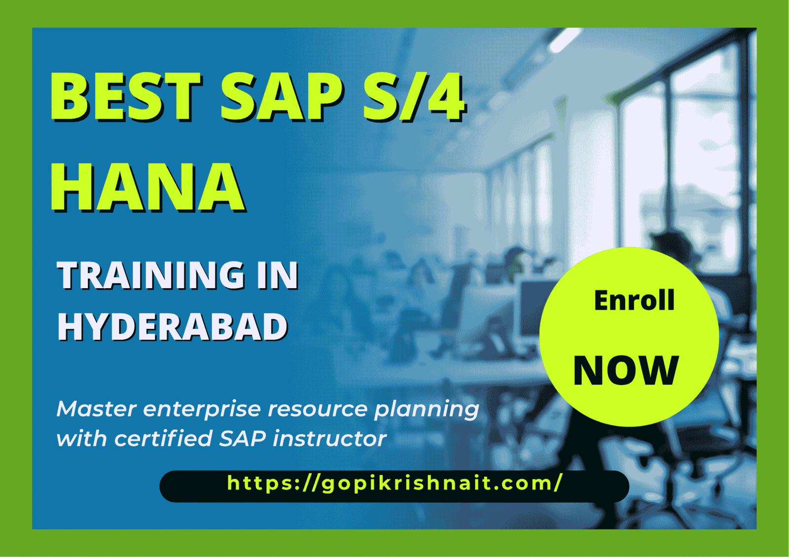 SAP S4 HANA Training in Hyderabad - Best SAP Training Institute in ...