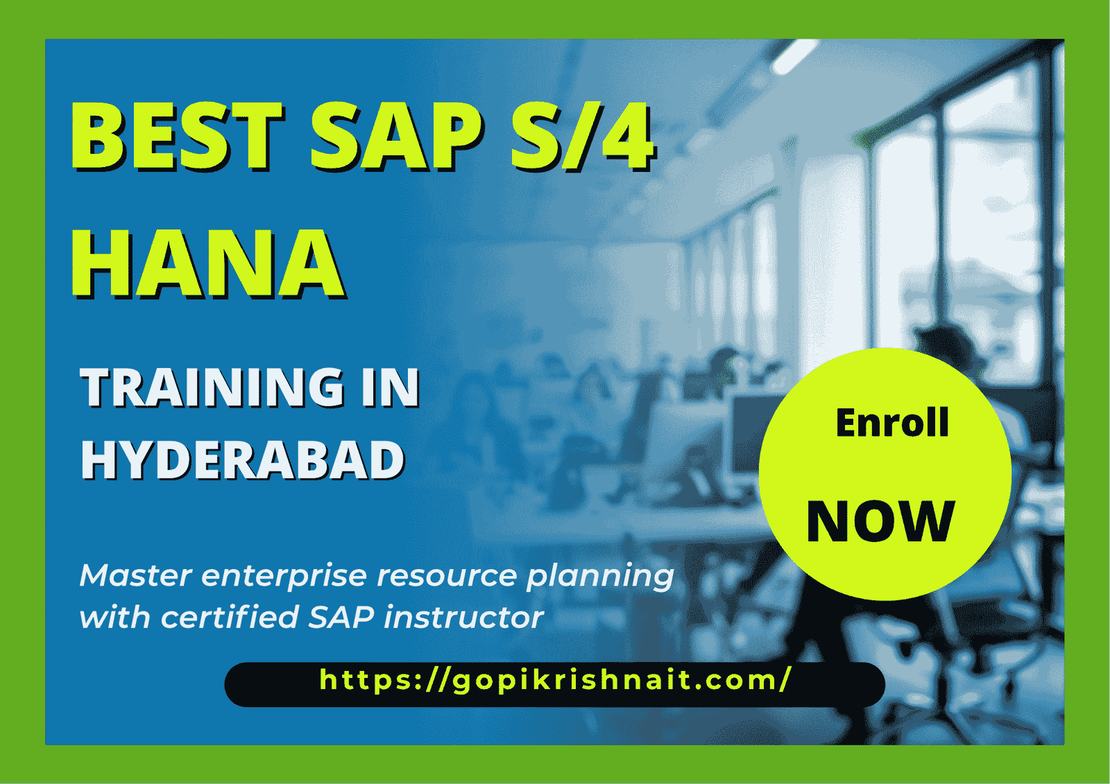 SAP S4 HANA Training in Hyderabad - Best SAP Training Institute in ...